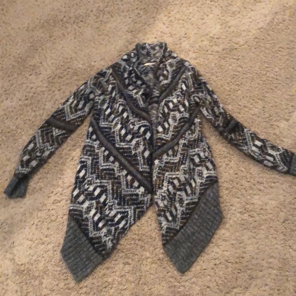 Navy blue cardigan